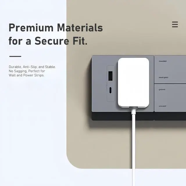 Alt view image 5 of 7 - 12V 5A 60W Power Supply Adapter,Wall-Mounted Transformer Charger Plug,Featuring DC 5.5x2.1mm Male Connectors,1.2m Cable,for LED Strip Lights,Routers,TV Cameras,etc.(White)