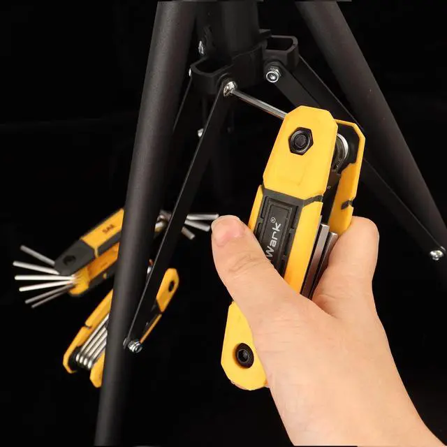 Alt view image 7 of 7 - 17pcs Folding Allen Wrench Set | Metric & Standard SAE - Key Tool 2 Pack Portable Hex for Basic Home Repair and General Applications