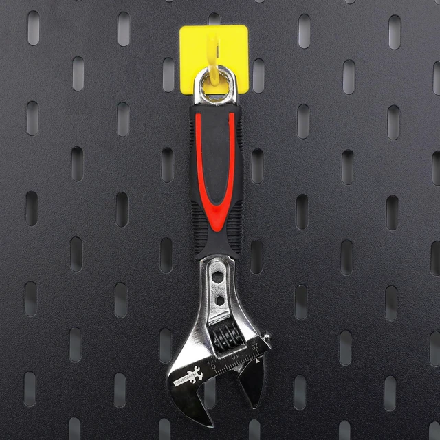 Alt view image 4 of 7 - 8 Inch Adjustable Wrench, High Carbon Steel, Non-Slip Grip | Drop Forged High Carbon Steel 8 Inch Adjustable Wrench, 6-24mm Jaw Opening, Non-Slip Grip for Home DIY & Daily Repair