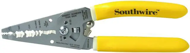 Main image of Wire Stripper for 10/2 & 12/2 NM Romex - Multi-Purpose Electrical Tool - Stainless Steel Blades - Clean Cutting - Screw Shears - Compact Hand Tool for Jobsite Use
