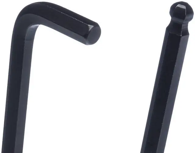 Alt view image 2 of 4 - Hex Key Allen Wrench, Long Arm, Ball End, Metric and Standard Sizes, Chrome Vanadium Steel, 26-Piece with Storage Case