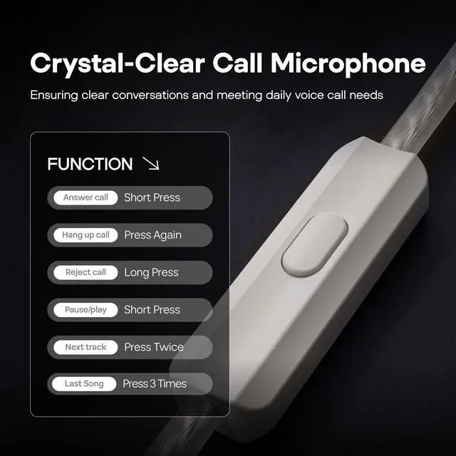 Alt view image 6 of 7 - KZ ZS10 PRO 2 in Ear Monitor IEM, 1DD+4BA Hybrid Wired Earbuds, with 4-Level Tuning Switch, 3-Way Crossover Gaming Earbuds, Silver-Plated IEM Cable for Musician Audiophile (Black, with Mic)