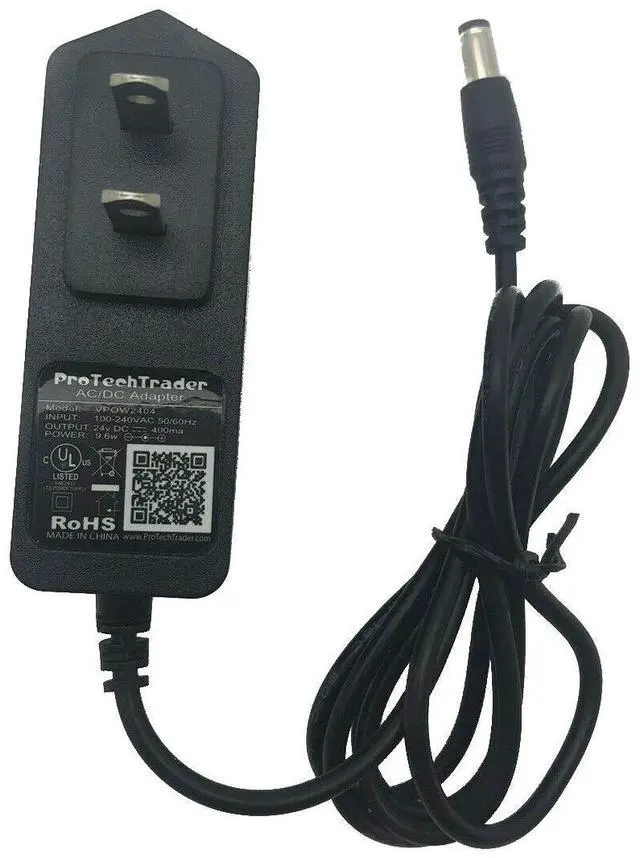 Alt view image 2 of 4 - 24v 400ma Battery Charger for Drill Master 18v NICD Upgraded Replacement Original OEM Drillmaster 68420 AC/DC Adapter Power Supply UL Replaces Sanhong SH-DC0240400 Intertek BC-240 24.0v 0.3a 7.2w