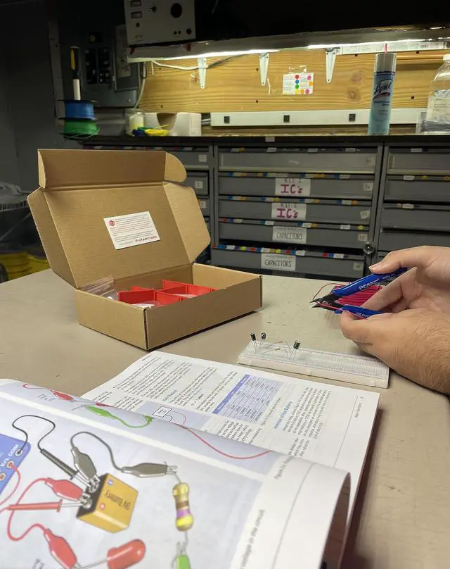 Alt view image 6 of 7 - Make: Electronics 3rd Ed Kit 1 Economy - Beginner, Intermediate, & Advanced (Teen - Adult) Component Pack for The Experiments in Make: Electronics 3rd Ed by Charles Platt - Covers Sections 1-3