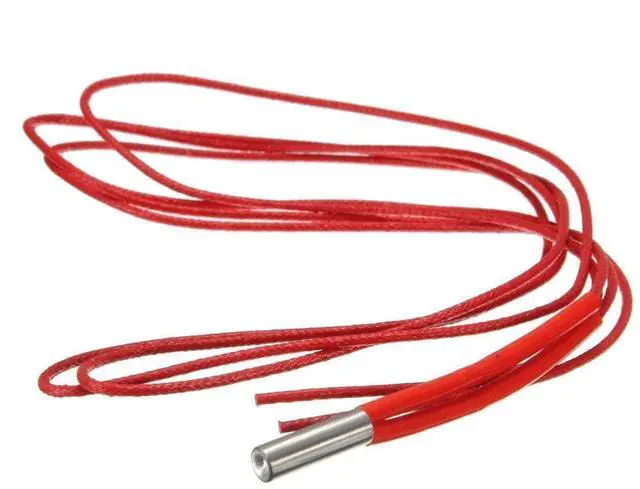 Alt view image 2 of 3 - 12V 40W 1/4-in (6.35mm) Ceramic Cartridge Heater for 3D Printer MK10 Extruder/Hotend