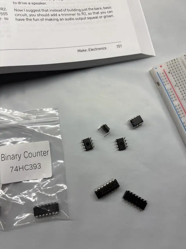 Alt view image 3 of 7 - Make: Electronics Mini Kits (3rd Ed) - Electronic Component Packs - Follow Experiments in Charles Platt's 3rd Edition (PTTMini3rd-Comp4)