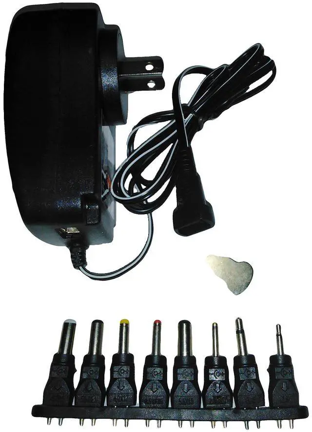 Alt view image 5 of 6 - 3vdc -12 volt Universal AC/DC Power Adapter USB Port | 8 Reversible Polarity Positive or Negative Tips Center Tip 3v 4.5v 5v 6v 7.5v 9v 12v 1a 12w Transformer 5.5mm 2.5mm 2.1mm 3.5mm 4.0mm 5.0mm 1.7mm