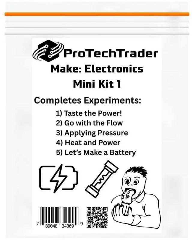 Alt view image 5 of 7 - Make: Electronics Mini Kits (3rd Ed) - Electronic Component Packs - Follow Experiments in Charles Platt's 3rd Edition (PTTMini3rd-Comp4)
