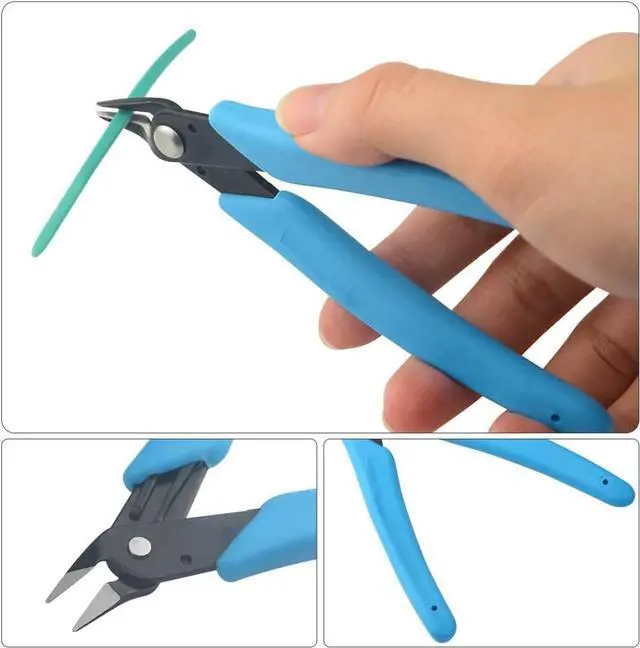 Alt view image 3 of 4 - ProTechTrader 29 Piece Hobby Craft Model Tool and Paint Kit for Plastic Miniatures Gundam Painting Fixing Repairing