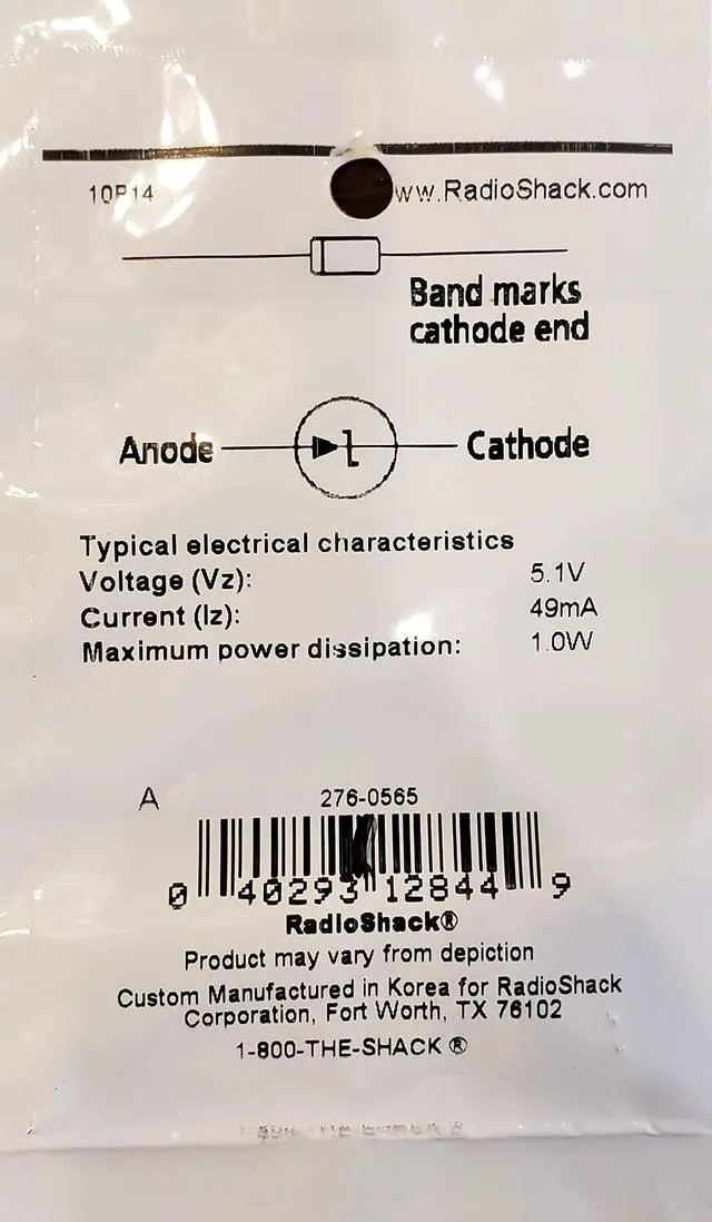 Alt view image 2 of 3 - 1N4733A Diode - Lot of 2