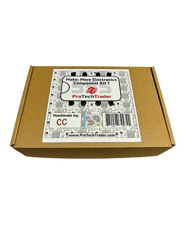 Alt view image 2 of 4 - Make: More Electronics Kit Component Pack 1 Follows Experiments 1-14 from Charles Platt's Sequel to Make: Electronics Book | Intermediate & Advanced STEM Learning