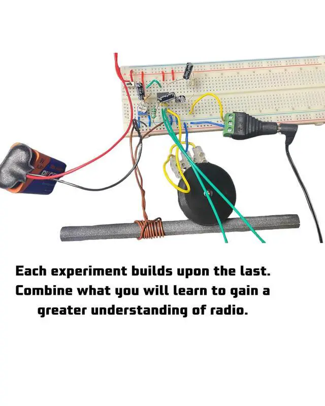 Alt view image 4 of 7 - Make: Radio Electronics Kit - Component Pack Follows Experiments, DIY Projects, and Circuits Including Raspberry Pi Microcontroller Adaptations in the 2024 Paperback by Fredrik Jansson & Charles Platt