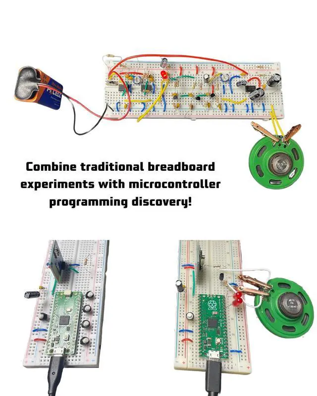 Alt view image 5 of 7 - Make: Radio Electronics Kit - Component Pack Follows Experiments, DIY Projects, and Circuits Including Raspberry Pi Microcontroller Adaptations in the 2024 Paperback by Fredrik Jansson & Charles Platt