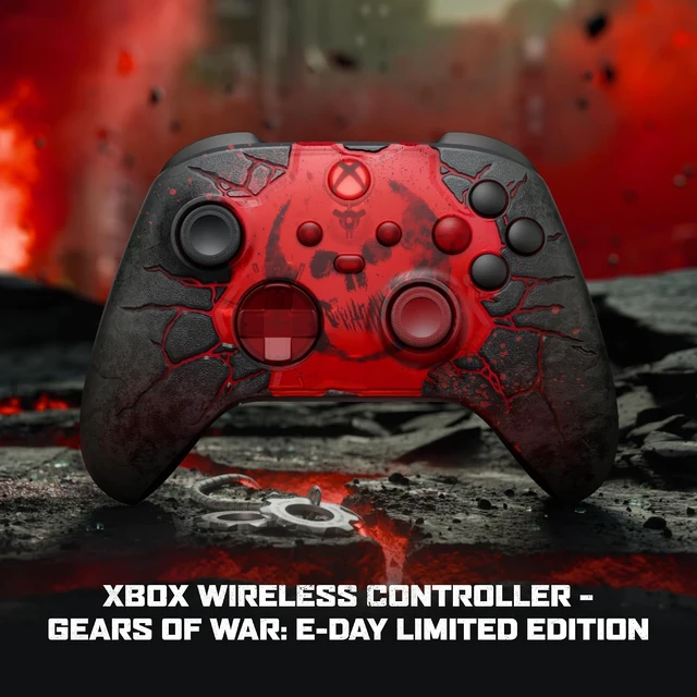 Alt view image 2 of 7 - XBOX Wireless Controller Gears of War: E-Day Limited Edition
