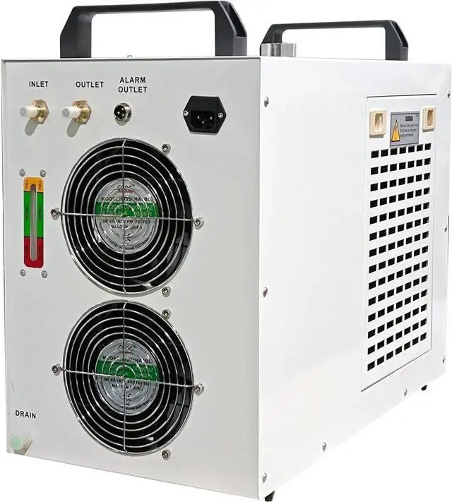 Alt view image 6 of 7 - SIHAO CW-5000 Industrial Water Chiller 6L,Water Cooling System,Thermolysis Type Water Cooling Chiller Machine for 60W 80W Laser Engraving Machine