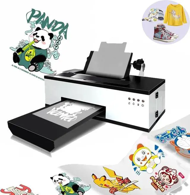 Main image of SIHAO DTF Printer A3+ Dual XP600 with Roll Feeder, DTF Transfer Printing Machine with White Ink Circulation System for DIY Clothing