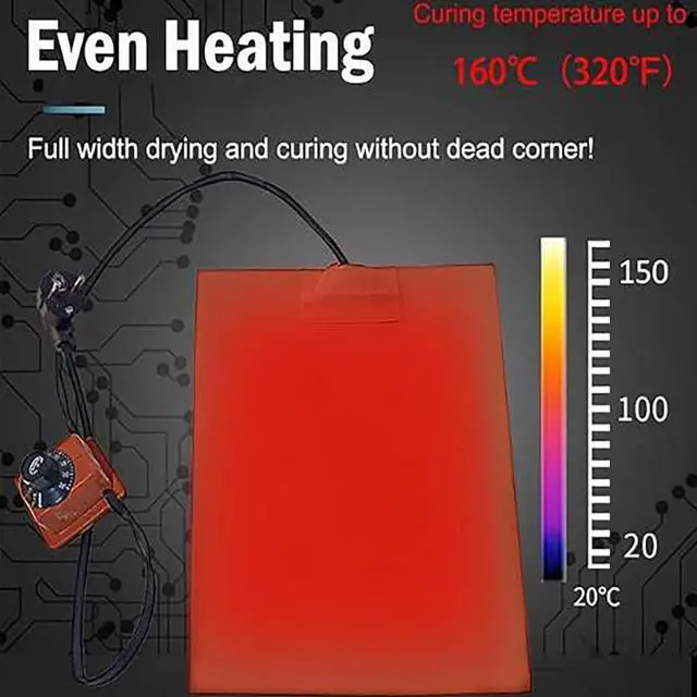 Alt view image 2 of 7 - A3/A4/A5 DTF Oven Dryer with Temperature Control, Super Fast Curing for Heat Transfer Printing DTF Power, DTF Heat Transfer Oven