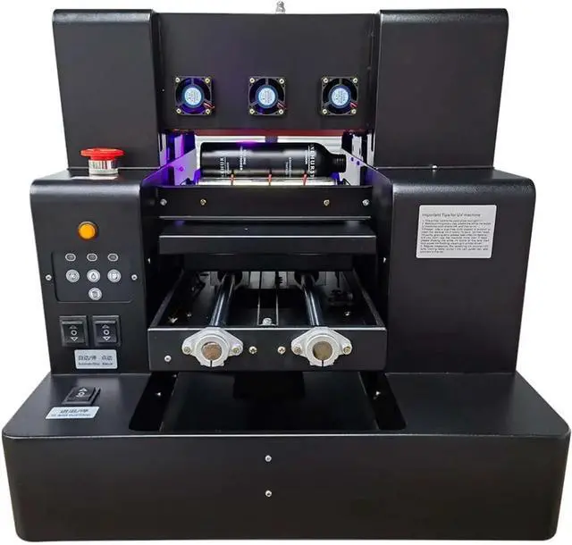 Alt view image 7 of 7 - SIHAO UV Printer, A4 L805 UV Flatbed Printer, Higher Resolution 2880 x 1440dpi, UV DTF Printers