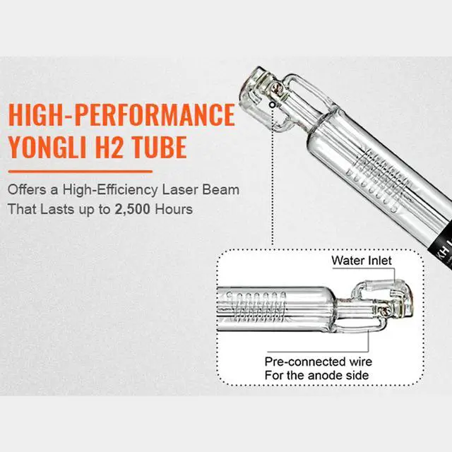 Alt view image 6 of 7 - SIHAO 40W CO2 Laser Engraver 8"x12" Laser Engraving Machine LED Monitor Display for Plywood Acrylic,DIY Tools