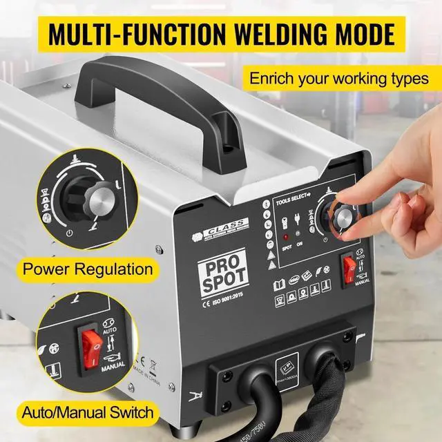 Alt view image 2 of 7 - SIHAO Dent Repair Kit, 1.8KW 110V Spot Welding Machine Dent Puller Machine, Professional Dent Removal Kit for Auto Body Dent Repair(PRO3500)