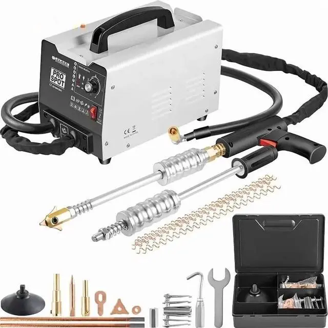 Main image of SIHAO Dent Repair Kit, 1.8KW 110V Spot Welding Machine Dent Puller Machine, Professional Dent Removal Kit for Auto Body Dent Repair(PRO3500)
