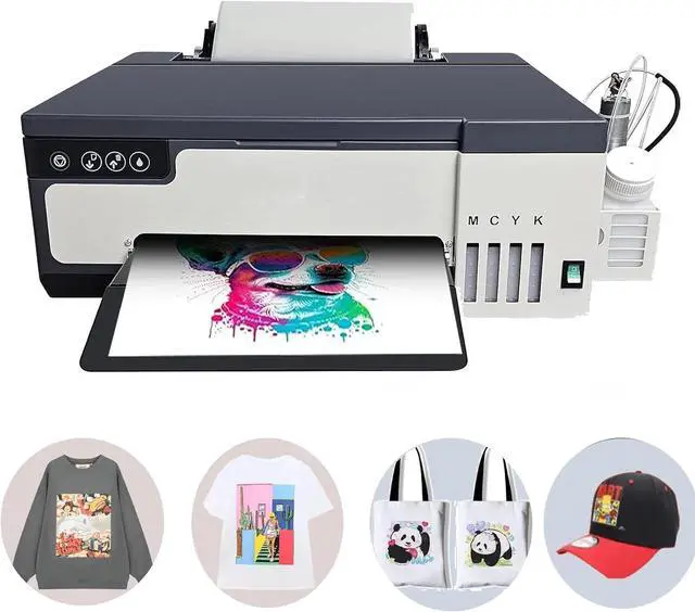 Main image of SIHAO A4 DTF Printer Transfer Printing Machine T-Shirt Direct to Film DTF Transfer Printer Machine with White Ink Mixing System&Roll Feeder