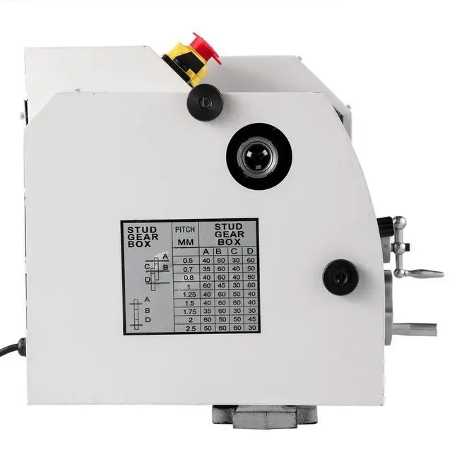 Alt view image 4 of 7 - SIHAO 8"x14" Mini Metal Lathe, 2250 PRM Variable Speed Change, Precision Mini Lathe 650W Metal Working Lathe