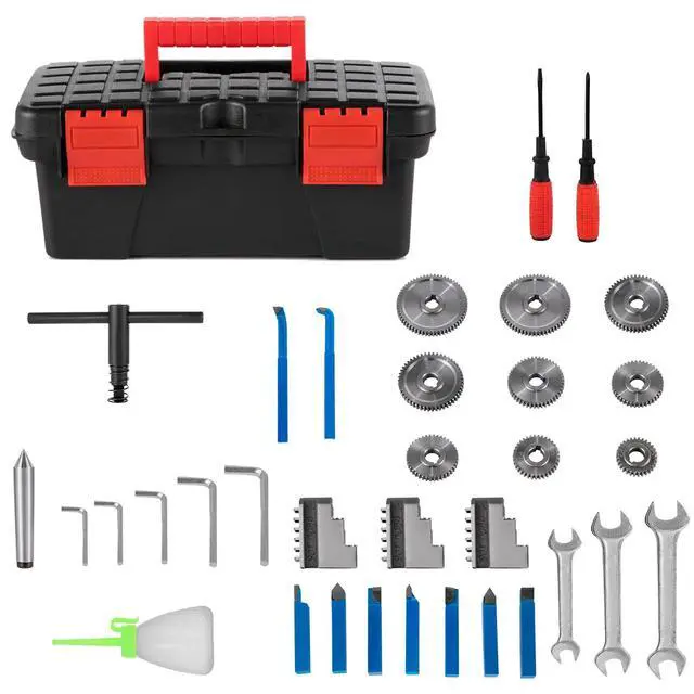 Alt view image 7 of 7 - SIHAO 8"x14" Mini Metal Lathe, 2250 PRM Variable Speed Change, Precision Mini Lathe 650W Metal Working Lathe