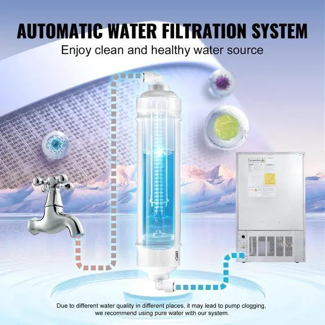 Alt view image 3 of 7 - SIHAO Commercial Ice Maker Machine, 265lbs/24H Stainless Steel Under Counter ice Machine 126 Ice Cubes, Freestanding Ice Maker