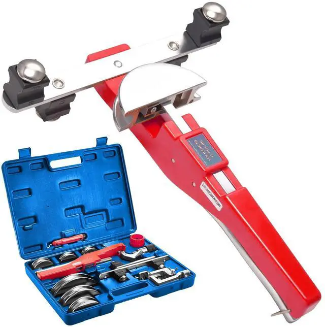 Main image of SIHAO Tube Bender Kit Refrigeration Ratcheting Tubing Benders with Reverse Bending Attachment Hand Tool 1/4 to 7/8 Inch