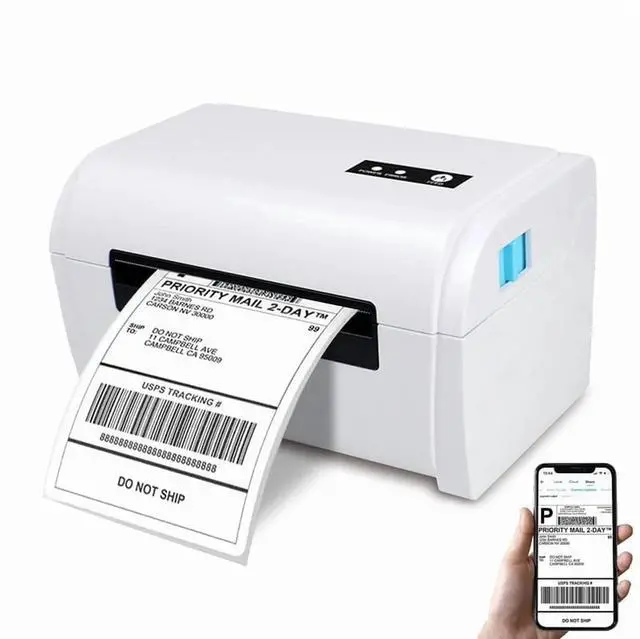 Main image of SIHAO Bluetooth Thermal Shipping Label Printer, 4x6in Portable Thermal Address Label Printer for Shipping Packages, Compatible with iPhone,Android,Windows,Mac,Chromebook