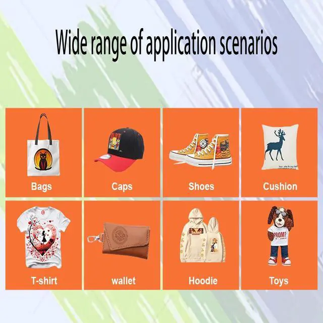 Alt view image 4 of 7 - Professional 6×500ml UV-Curable Ink Set (CMYK + Double White,Hard ink) for Epson & DTF Printers - High-Opacity Heat Transfer Solution