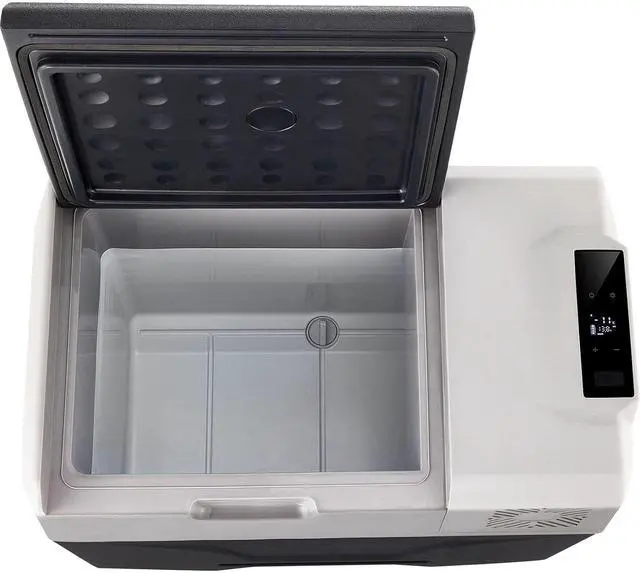 Alt view image 2 of 7 - SIHAO 40L Portable Car Refrigerator, 12/24V DC Compressor Fridge for Camping RV SUV