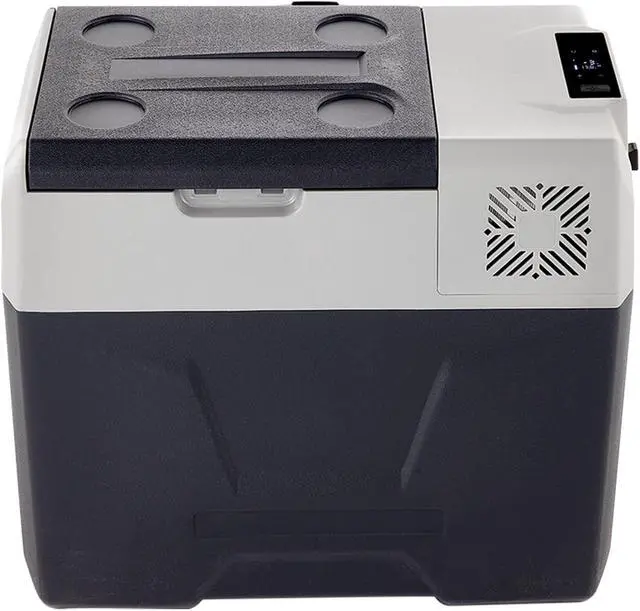 Alt view image 3 of 7 - SIHAO 40L Portable Car Refrigerator, 12/24V DC Compressor Fridge for Camping RV SUV