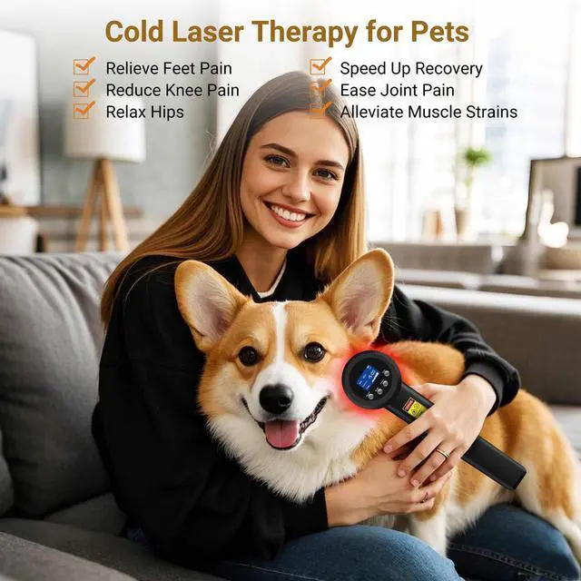 Alt view image 6 of 7 - Toponechoice Sports Injury Laser Therapy Device 305W High Power Therapeutic Light Therapy