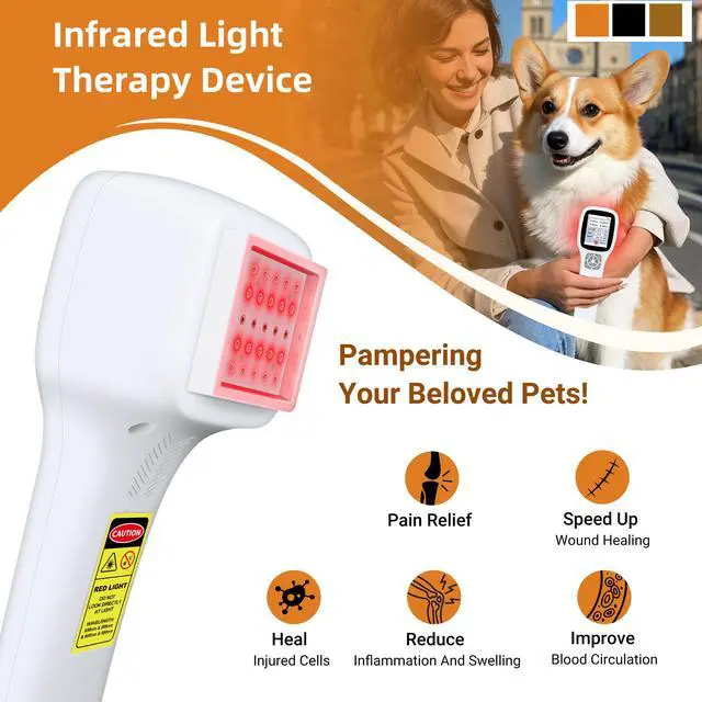 Alt view image 4 of 7 - Toponechoice microlight cold laser treatment for peripheral neuropathy,disc bulge,shoulder pain near me