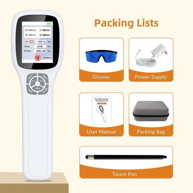 Alt view image 7 of 7 - Toponechoice level 4 laser therapy for achilles tendonitis treatment,lllt laser behandling for sore heel treatment