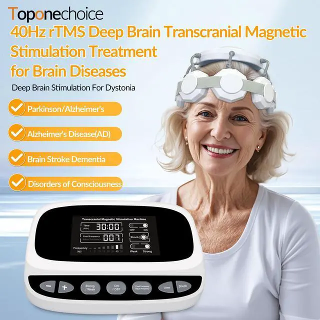 Main image of Toponechoice deep brain stimulation brain scan for schizophrenia depression and anxiety at home