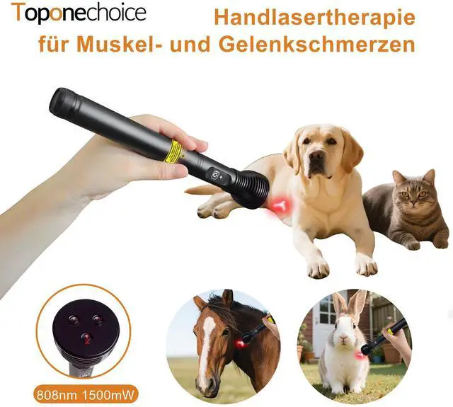 Main image of Toponechoice pbm veterinary treatment laser therapy certification for osteomyelitis,pain management