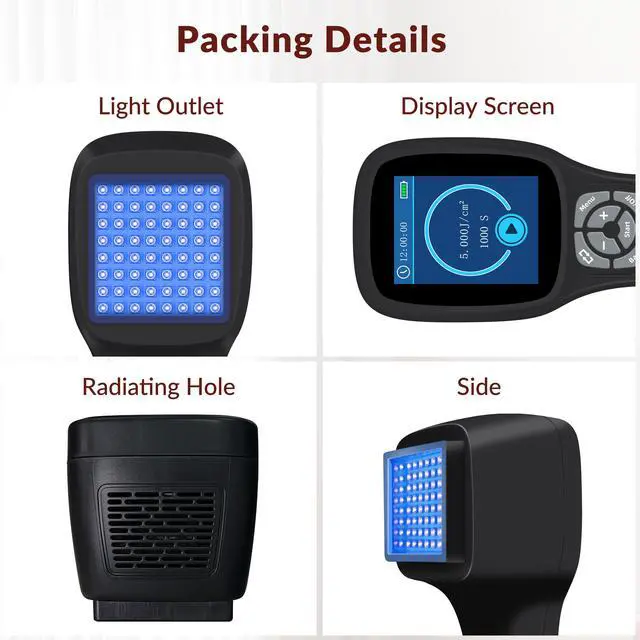 Alt view image 6 of 7 - Toponechoice psoriatic arthritis ultraviolet light therapy remedy for white patches on skin,small white dot on lip