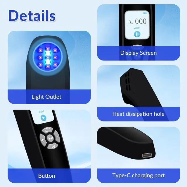 Alt view image 3 of 7 - Toponechoice uv light treatment near me for white spots on skin after sun, on legs