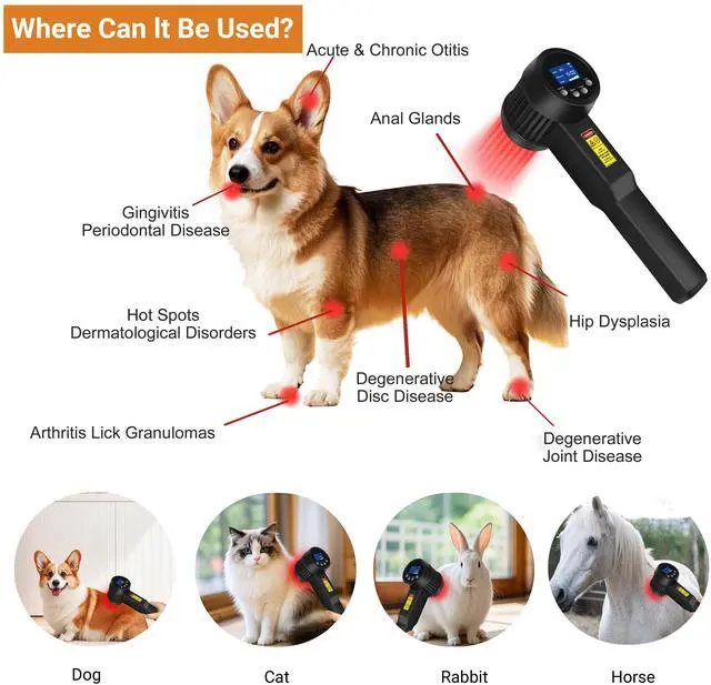 Alt view image 4 of 7 - Toponechoice 3b cold laser cold laser treatment for peripheral neuropathy knee pain tension headache near me
