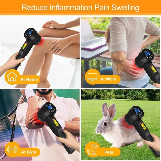 Alt view image 4 of 7 - Toponechoice at home laser equipment pain best hand held for pets for joint period pain relief torn hamstring treatment