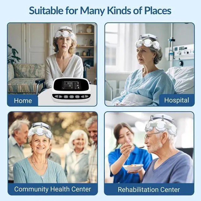 Alt view image 2 of 7 - Toponechoice biomagnetic therapy transcortical magnetic stimulation for depression adhd OCD Migraine Sleep Disorders