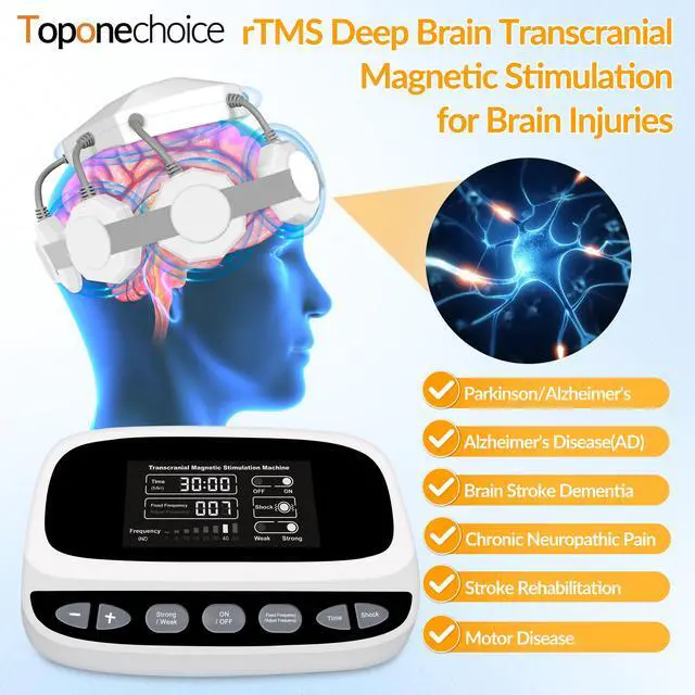 Main image of Toponechoice biomagnetic therapy transcortical magnetic stimulation for depression adhd OCD Migraine Sleep Disorders