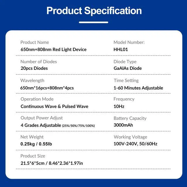 Alt view image 7 of 7 - Toponechoice low level laser therapy 3b cold laser for back pain nerve damage osteomyelitis home remedy for stiff neck and shoulder