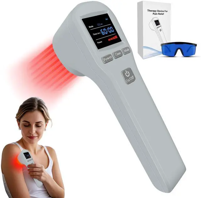 Main image of Toponechoice low level laser therapy 3b cold laser for back pain nerve damage osteomyelitis home remedy for stiff neck and shoulder Grey