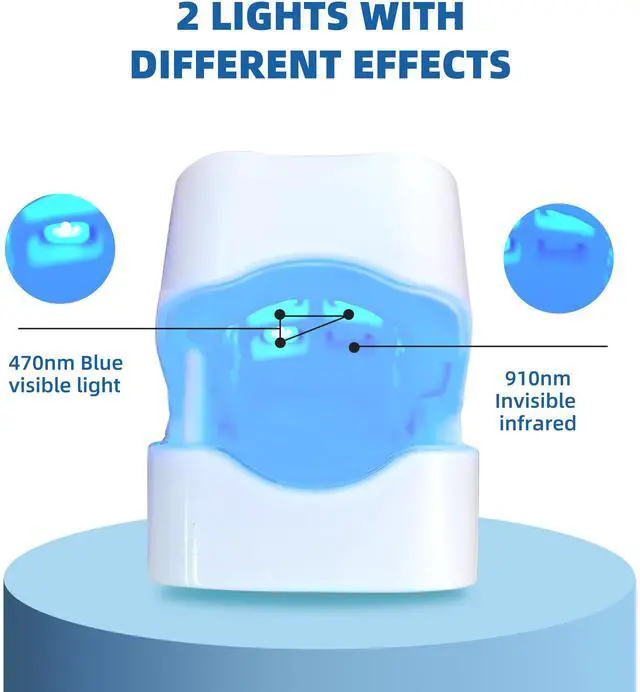 Alt view image 2 of 7 - Toponechoice Liquid Crystal Nail Fungus Phototherapy Device Smart Ultraviolet Fungal Phototherapy Lamp Portable Sterilising Phototherapy Instrument