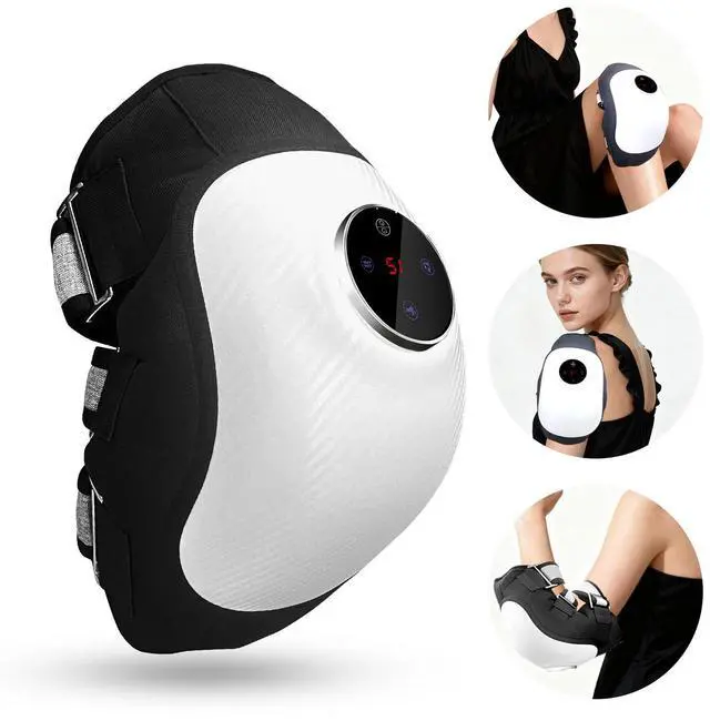 Main image of Toponechoice Electric knee massager for home use air wave knee massager red light vibration air pressure knee support therapy device for treating cold legs