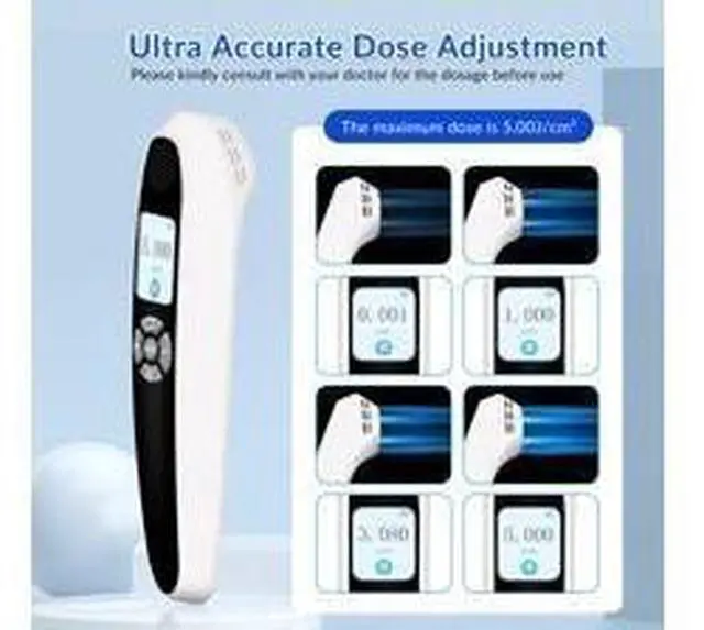 Alt view image 4 of 7 - ZJZK Excimer 308nm Laser Ultraviolet Handheld for Vitiligo, psoriasis